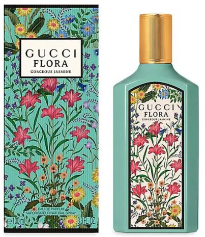 Gucci Flora Gorgeous Jasmine Eau De Parfum bottle and box