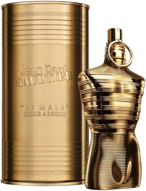 Jean Paul Gaultier Le Male Elixir Absolu bottle and packaging