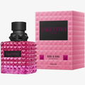 Valentino Donna Born in Roma Extradose Parfum pink bottle and 1.7 oz box