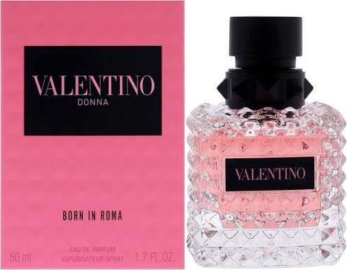 Valentino Donna Born in Roma Eau de Parfum pink bottle and box