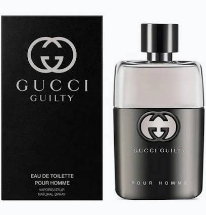 Gucci Guilty Pour Homme Eau De Toilette bottle and box