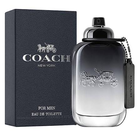 Coach for Men Eau de Toilette bottle and dark box