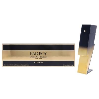 Carolina Herrera Bad Boy Extreme Eau de Parfum 5.1 oz bottle and box