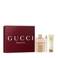 Gucci Guilty Pour Femme gift set with Eau de Parfum, mini, and body lotion