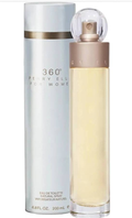 Perry Ellis 360 for Women Eau de Toilette spray bottle and silver box