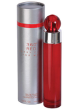 Perry Ellis 360 Red 3.4 oz Eau de Toilette bottle and container for men