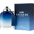 Coach Blue 3.4 oz Eau de Toilette blue bottle and box
