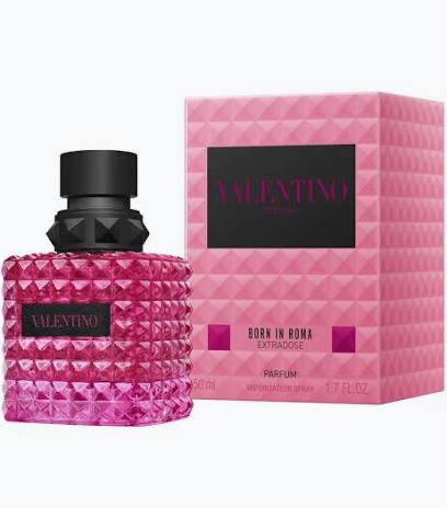 Valentino Donna Born in Roma Extradose pink bottle and box