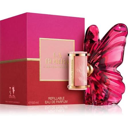 Carolina Herrera La Bomba 2.7 oz Eau de Parfum bottle and box