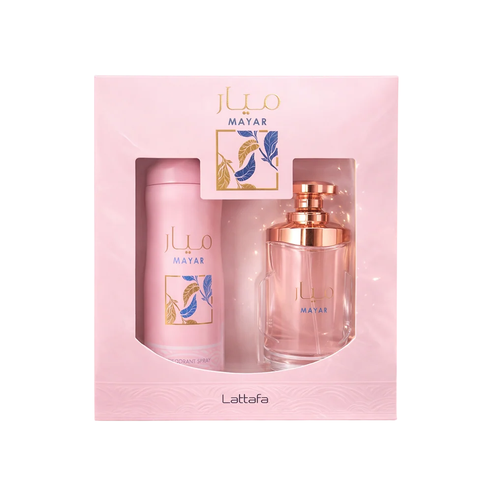 Lattafa Mayar 3.4 oz Eau de Parfum and 6.7 oz Body Spray gift set