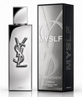 Yves Saint Laurent MYSLF L'Absolu silver Parfum bottle and box