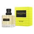 Valentino Donna Born In Roma Yellow Dream perfume bottle and yellow box
