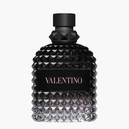 Valentino Uomo Born in Roma Eau de Toilette black studded bottle, tester packaging may differ