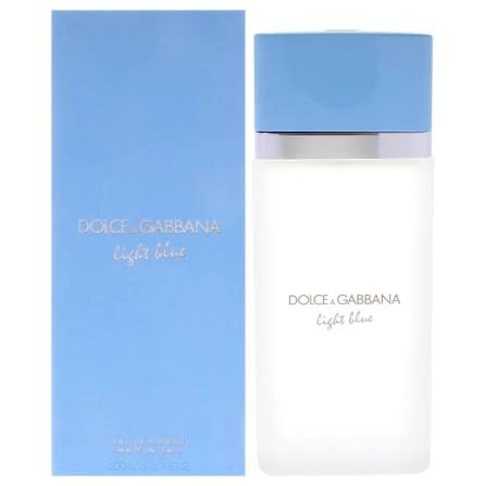 Dolce & Gabbana Light Blue Eau de Toilette 6.7 oz for Women bottle and blue box