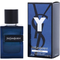 Yves Saint Laurent Y Elixir 2.0 oz blue fragrance bottle and box