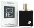 Carolina Herrera CH Men Eau de Toilette 3.4 oz bottle and tester box