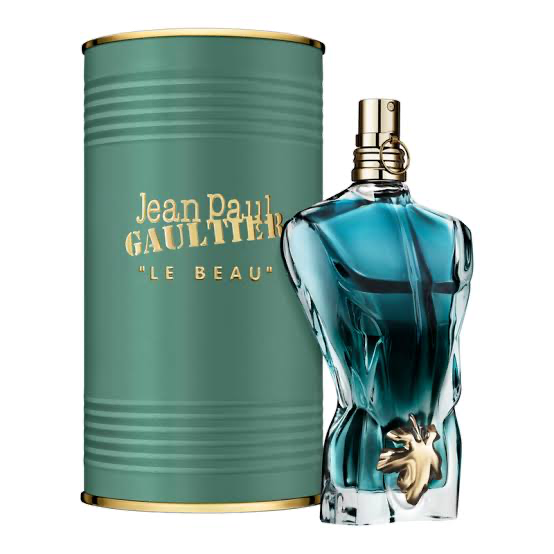 Jean Paul Gaultier Le Beau Eau de Toilette bottle and canister