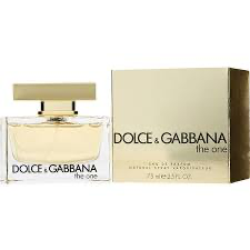 Dolce & Gabbana The One Eau de Parfum 2.5 oz women's retail bottle and gold box