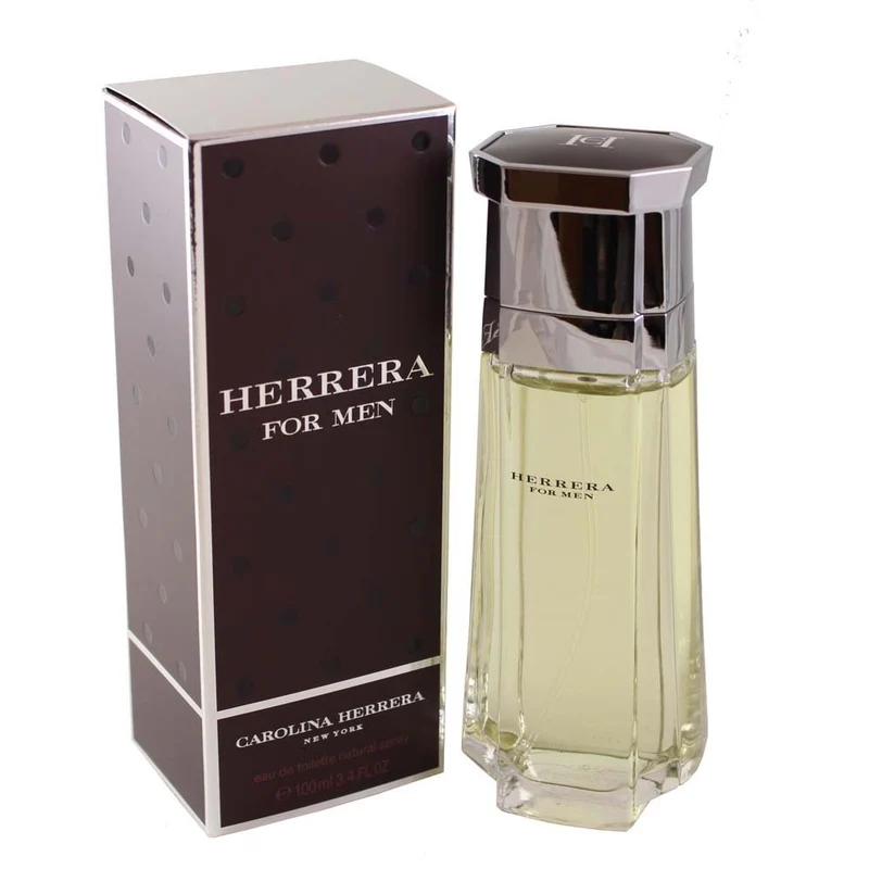 Carolina Herrera Herrera for Men 3.4 oz Eau de Toilette bottle and box